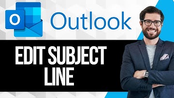 How to Edit the Subject Line in Outlook