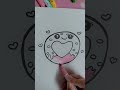 easy cute donuts drawing#quick#simple#viralvideo#trendingshorts