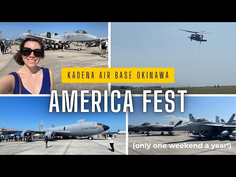 Getting Up Close with Military Aircraft at America Fest
