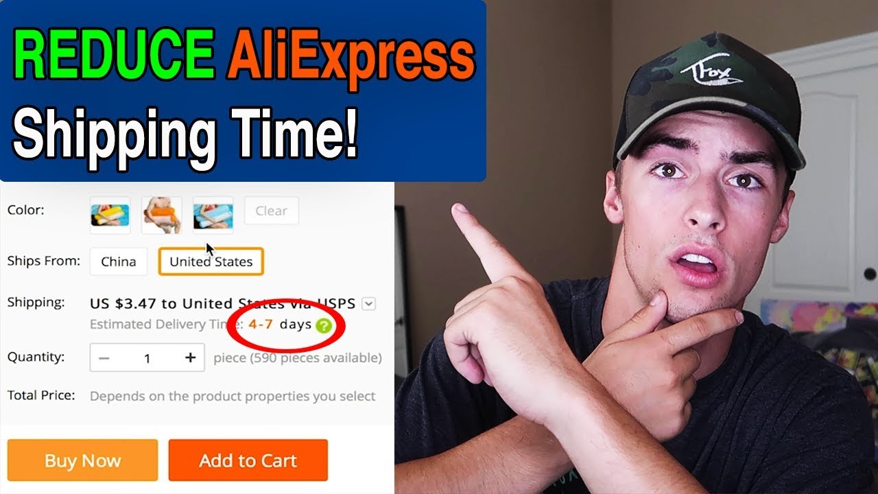 How To REDUCE Shipping Time - Aliexpress Dropshipping - YouTube