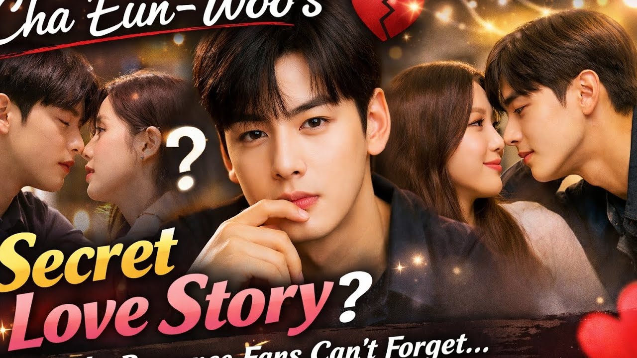 Cha Eun-woo’s Secret Love Story? The Romance Fans Still Can’t Forget 💔✨