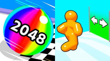 Ball Run 2048 vs Tall Man Run - All Level Gameplay Android,iOS - NEW MOD APK UPDATE GAMEPLAY 2024