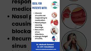 Functional Endoscopic Sinus Surgery FESS | Dr. Mukesh Ramani ENT Surgeon in Dubai #SinusSurgery