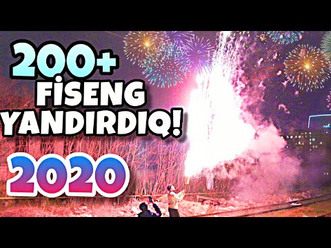 200 ƏDƏD FİŞƏNGİ EYNİ ANDA YANDIRDIQ!! (Azeri Youtuber)