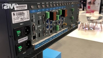 Integrate 2018: Kramer Showcases Its VS-11616DN 16x16 Modular Digital Matrix Switcher