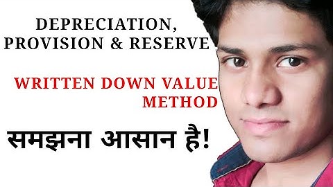 Written down value method formula | Written down value method class 11 | Advantages & limitations