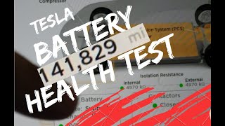 Tesla Battery Health Test  Measuring Degradation on my highmileage Tesla Model 3