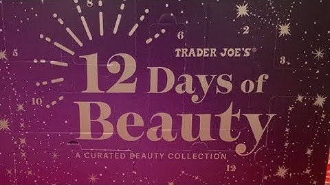 Christmas 2023 Advent Calendars Day 7 - Soft Spoken ASMR - Sugarfina, Target, Trader Joe’s