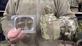 Army soldier's patch/patch for equipment repair. SoftShell Repair