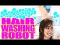 I built a hair washing robot