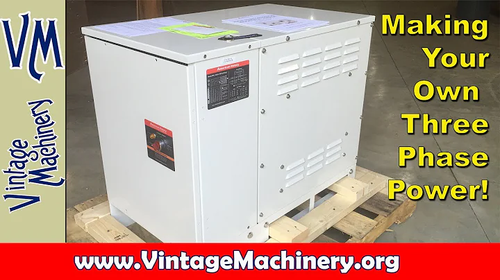 Convert Single Phase Power to Three Phase Using a Rotary Phase Converter