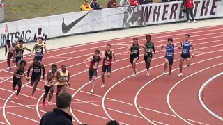 2024 Mt Sac Relays Collegiate Men 4x100