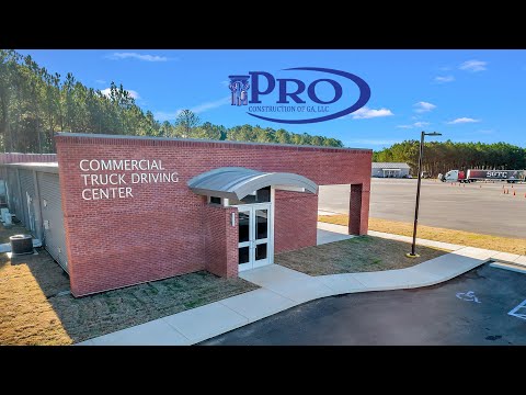 South Georgia Technical College Commercial Truck Drivers Center | Pro Construction of Georgia