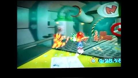 Crash Bandicoot "The Wrath of Cortex".Time Trial .Level 10."H2Oнno".38:18.