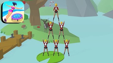 Flip Jump Stack ​​​- All Levels Gameplay Android,ios (Levels 33-40)