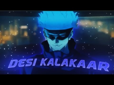 DESI KALAKAAR AMW EDIT JUJUTSU KAISEN Frzeditz Gojo Desikalakaar Edit