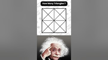 🧠 How Many Triangles Can You Find? | Fun Brain Teaser Challenge