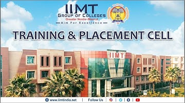 Training & Placement Cell | IIMT Group of Colleges Greater Noida | Best Institution in Delhi NCR