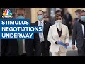 Stimulus negotiations underway as Congress tries to agree on coronavirus relief funding