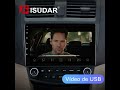 Isudar Auto Estéreo Radio Android 1+32g Para Honda Accord 2003-2007 GPS WIFI Bluetooth