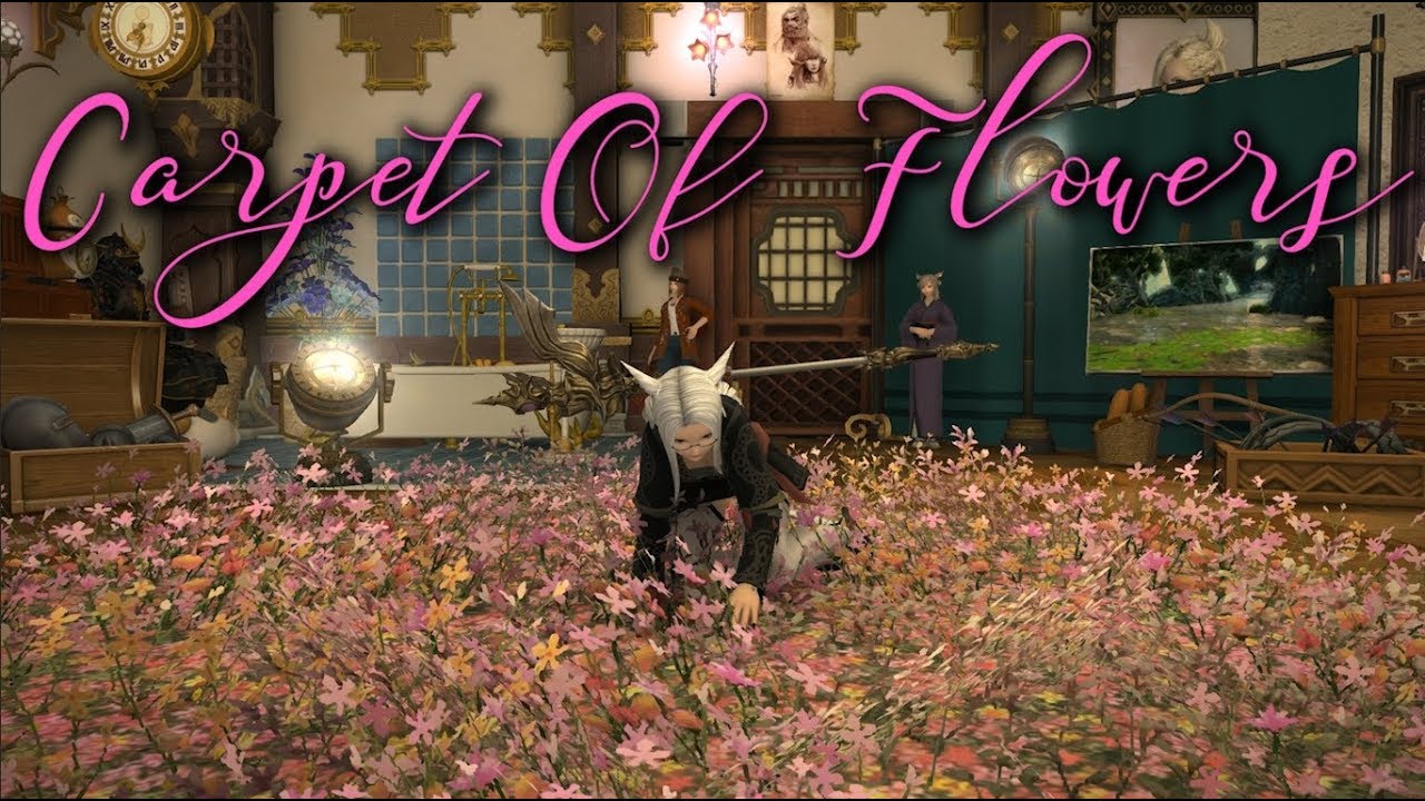 FFXIV: Carpet Of Flowers - YouTube