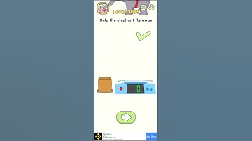 Dop 2 (Delete One Part) Level - 3075 Help the elephant fly away #shorts #shortsfeed #viralshorts