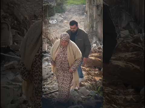 كلمات الشاب عدي لويسي الذي دمر الاحتلال منزل عائلته المكون من ثلاثة طوابق بمخيم طولكرم