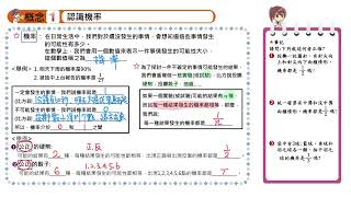 【概念1】認識機率 