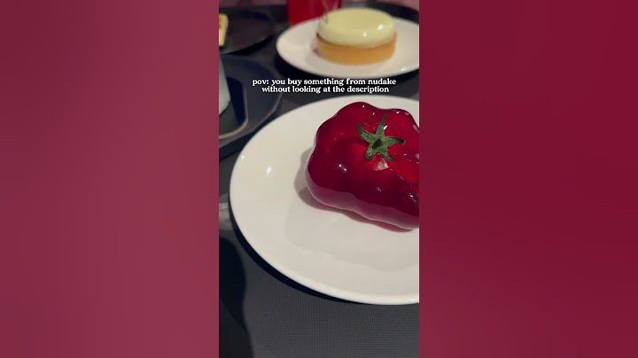 i was so intrigued by this tomato jelly treat #nudake #seoul #foodie #southkorea #cafe  #seoulfood