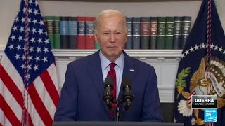 EE. UU.: Joe Biden dice que hay motivos antisemitas en las movilizaciones estudiantiles