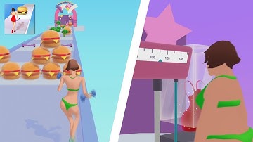 BODY RACE 3D 🍏 Walkthrough All Levels Gameplay (Android, iOS) DT 45