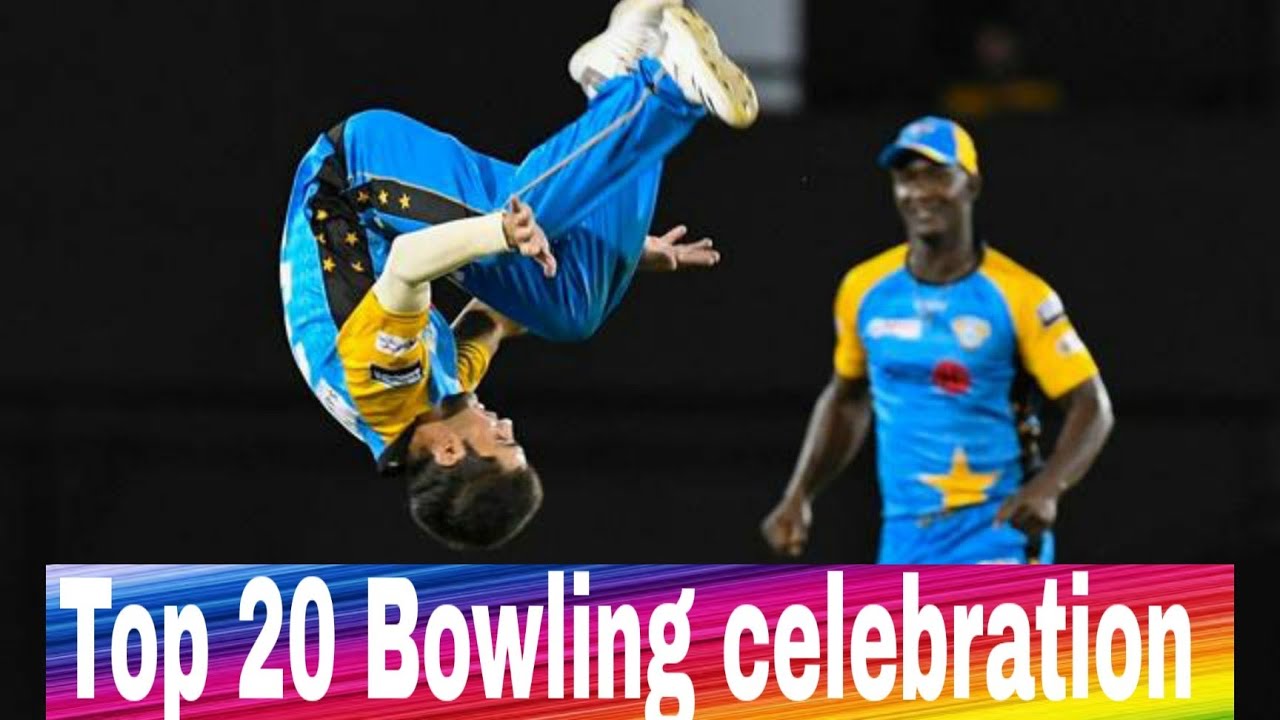 Best Ever Funny and crazy Bowling celebration in cricket history - YouTube