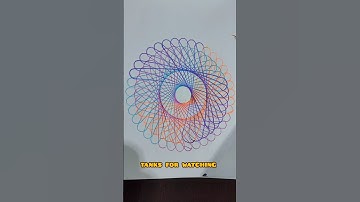Discover amazing spirograph patterns#spirograph#art #spirographart#creativeart #art2025#diyprojects