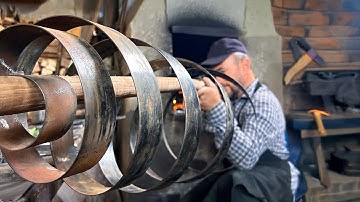 🔪This Is How Blacksmiths Make Super Sharp Blades!