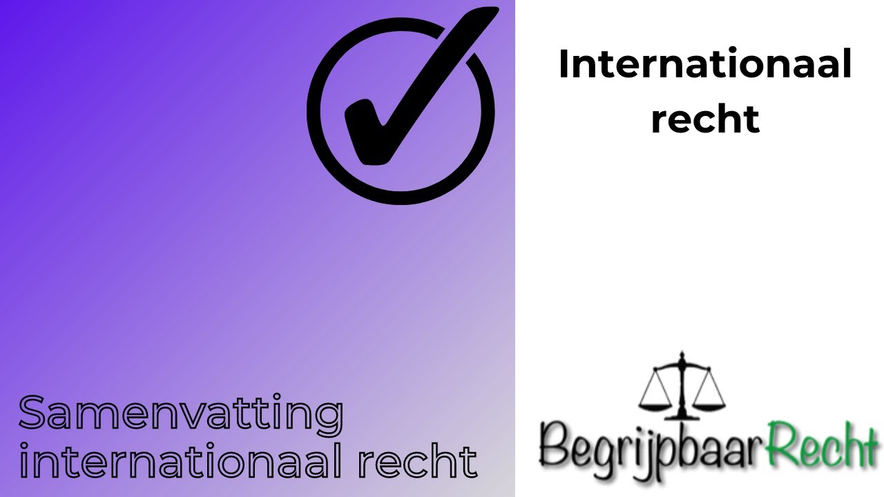 Summary of international law