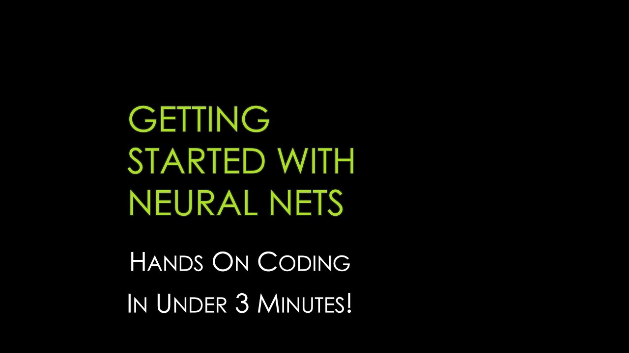 Basic Neural Network in Java | Hands On Coding in Under 3 Minutes