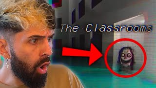 THE MOST TENSE I'VE EVER BEEN IN A HORROR GAME! | The Classrooms (Full Demo)