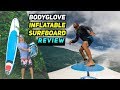 Bodyglove inflatable surfboard review  micbergsma