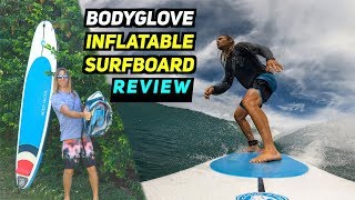 BodyGlove INFLATABLE SURFBOARD Review! | MicBergsma