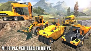 Road construction simulator gameplay, Road building game screenshot 2