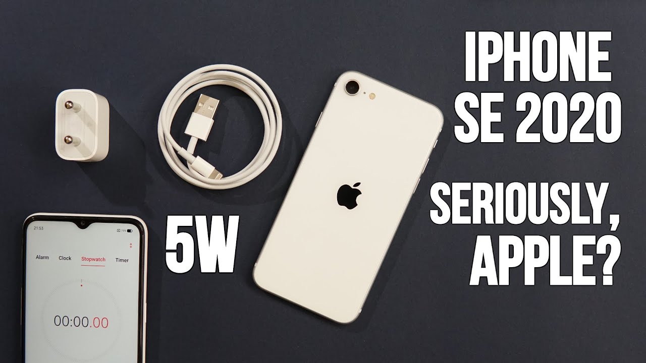 iPhone SE 2 Charging Test with 5W charger What is this behavior