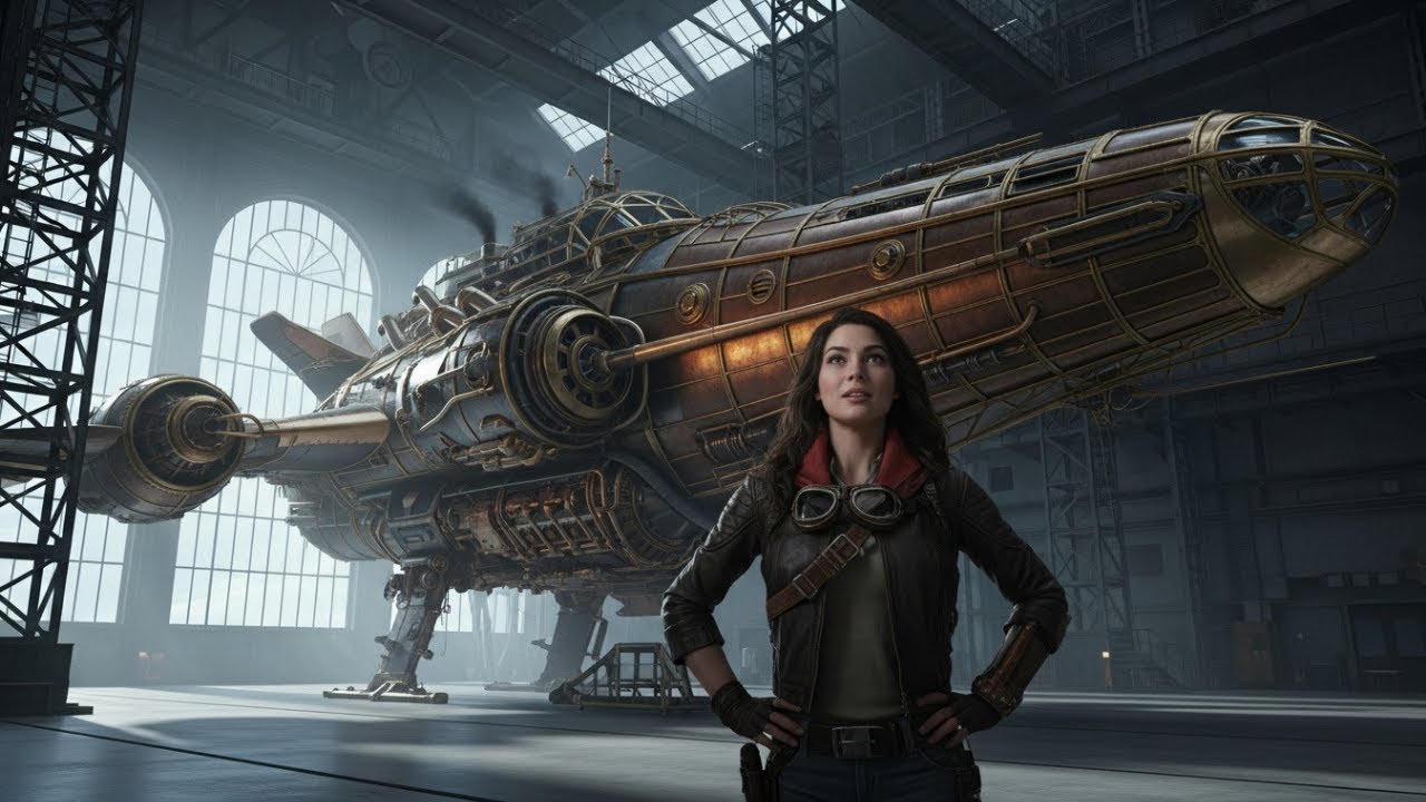 Sie zahlte 60 Credits für ein altes Raumschiff – dann kehrte der außerirdische Besitzer mit einer...