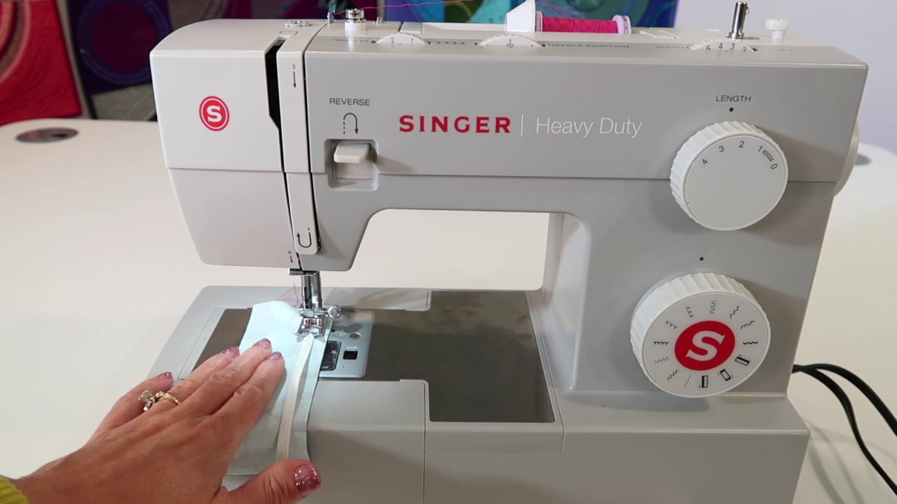 Singer 4411 Heavy Duty 30 Sewing Elastic - YouTube