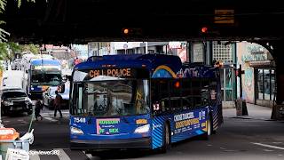 MTA New York City Bus: 2018 New Flyer XD40 Xcelsior 7548 on the Bx20 Bus.