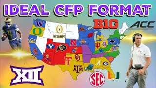 The IDEAL College Football Playoff Format for 2026 and Beyond