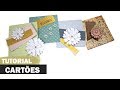 Fazendo cartões com margaridas | DIY | Tutorial