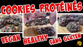 RECETTE DE COOKIES VEGAN PROTÉINÉS ?, SANS GLUTEN, HEALTHY , SIMPLE ET RAPIDE À FAIRE ?