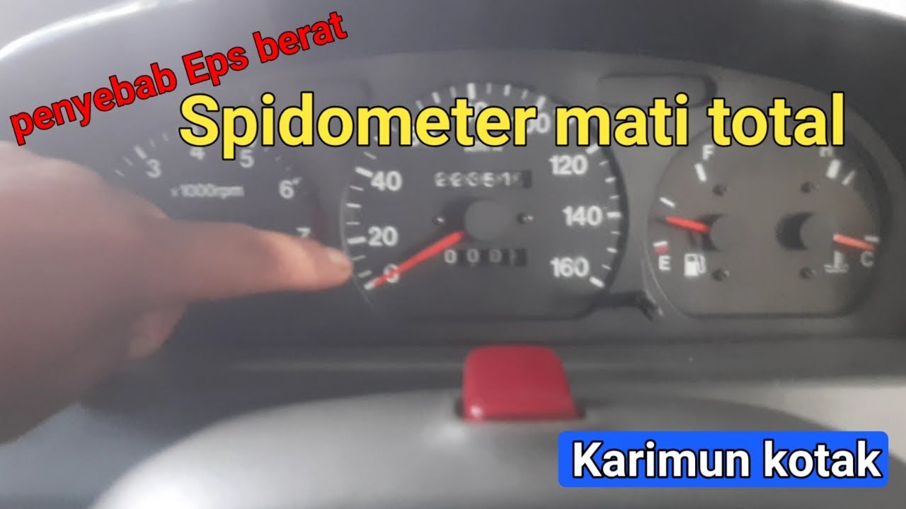 Как починить неисправный спидометр на автомобиле Karimun Kotak