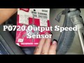 P0720 Output Speed Sensor