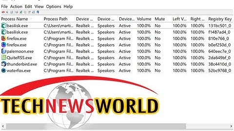 Control the volume of individual Windows programs - gHacks Tech News